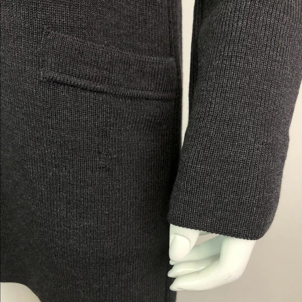 Comma, Merino Wool Ribbed Button Back Dress - Picture 2 of 8